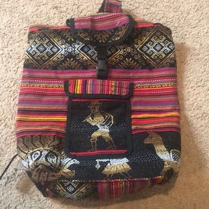 Peruvian backpack